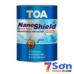 Sơn nước ngoại thất cao cấp TOA NanoShield bóng mờ