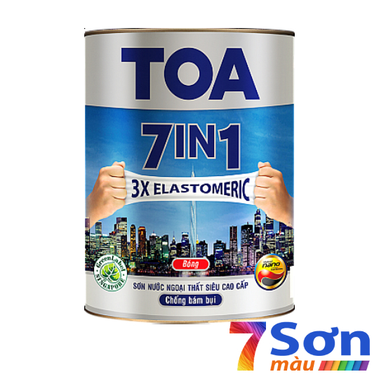 Sơn ngoại thất siêu cao cấp Toa 7 In 1