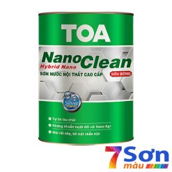 Sơn nước nội thất cao cấp TOA NanoClean siêu bóng