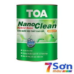 Sơn nước nội thất cao cấp TOA NanoClean bóng mờ