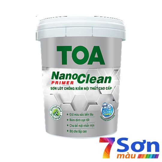 Sơn lót chống kiềm nội thất cao cấp TOA NanoClean