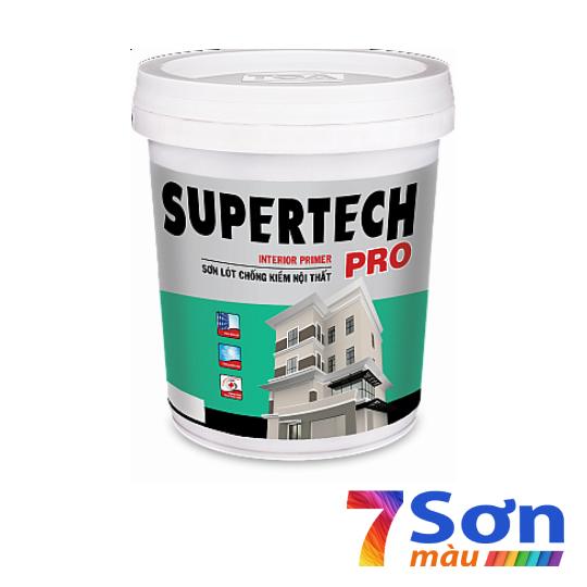 Sơn lót chống kiềm nội thất Supertech Pro