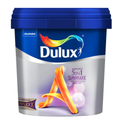 Sơn nước nội thất siêu cao cấp Dulux Ambiance 5 in 1 Superflexx Bóng Mờ Z611