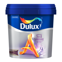Sơn nước nội thất siêu cao cấp Dulux Ambiance 5 in 1 Superflexx Siêu bóng Z611B