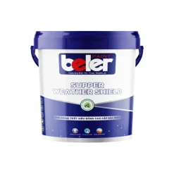 SUPPER WEATHER SHIELD - SƠN NGOẠI THẤT SIÊU BÓNG CAO CẤP ĐẶC BIỆT
